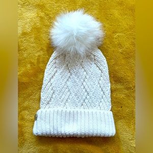 EXPRESS White Beanie